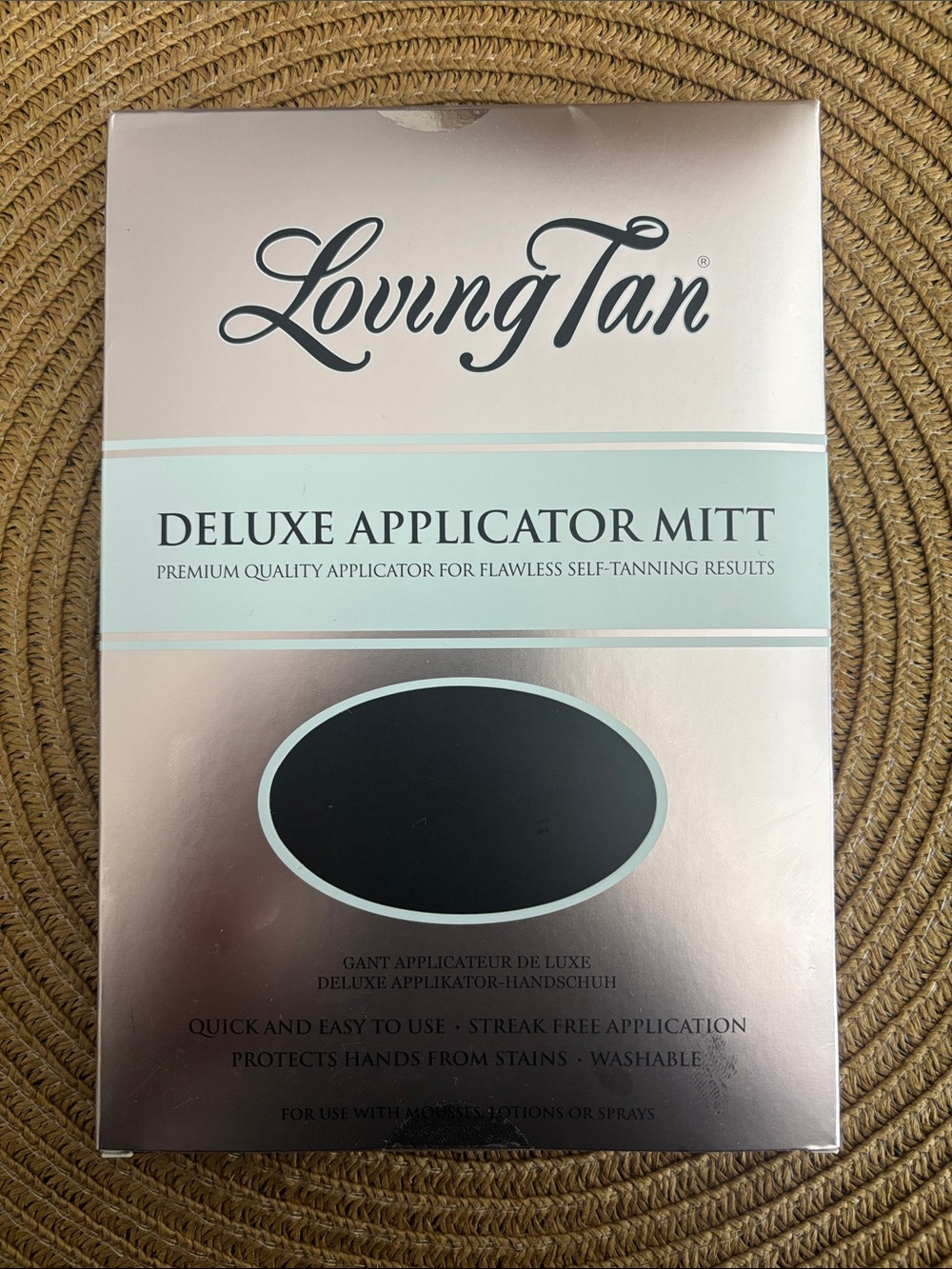 Loving Tan Deluxe Applicator Mitt - Black WASHABLE NEVER USED